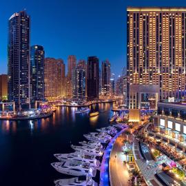 JW Marriott Hotel Marina，位于迪拜的酒店