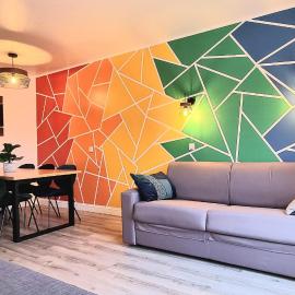 Rainbow Duplex N°1 Disney，位于塞里斯的酒店