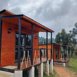 Cabañas finca las acacias，位于瓜塔维塔的酒店