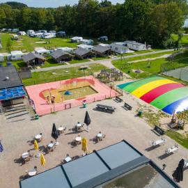 Camping de Krabbeplaat，位于布里勒的酒店