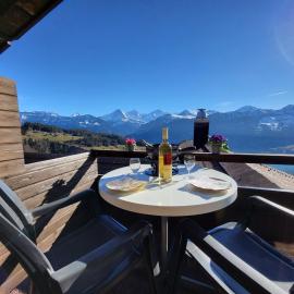Alpine Balcony 2-Room apartment，位于贝阿滕贝格的酒店