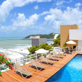 Vip Praia Hotel em Ponta Negra，位于纳塔尔的酒店