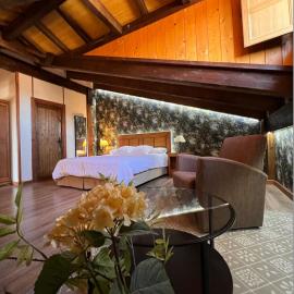 Hotel Rural Restaurante Las Baronas，位于Santa Cruz de la Salceda的酒店
