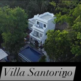 Villa Santoriño Oceanview Retreat in Bohol，位于Lila的酒店