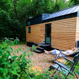 Tinyhouse „Kleines Ems-Idyll“，位于Lathen的酒店
