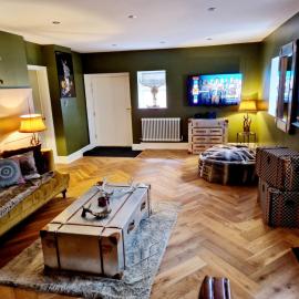 The Hamilton luxury holiday let's- The Coach House with hot tub，位于Scorton的酒店
