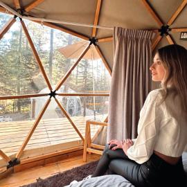 Luahara Glamping Tapalpa - Domo Natural Experience，位于塔帕尔帕的酒店