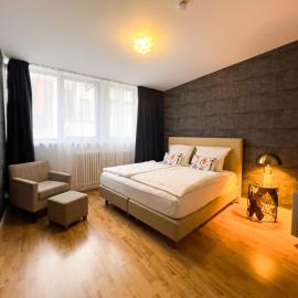 Exklusives Leipzig City Apartment Aurora，位于莱比锡的酒店