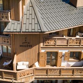 Coeur de Megève，位于梅杰夫的酒店