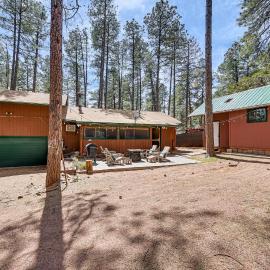 Forest Views & Fire Pit: Cozy Pine Cabin，位于Pine的酒店