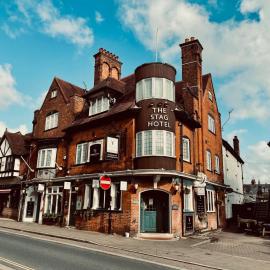 The Stag Hotel and Mailmans Arms，位于林德赫斯特的酒店