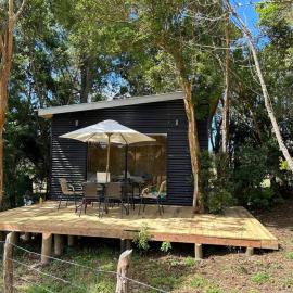 Cabaña en el bosque Chiloé，位于Curaco的酒店