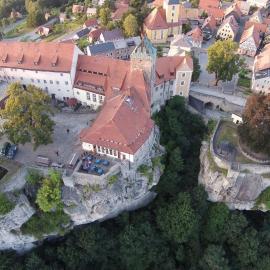 Burg Hohnstein，位于霍恩斯泰因的酒店