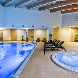 Hotel Zimnik Luksus Natury Spa & Wellness，位于什切尔克的酒店
