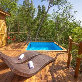 Au Jardin Des Colibris Ecolodge&Spa，位于德赛的酒店