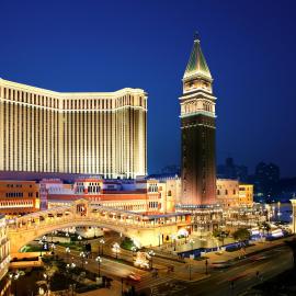 The Venetian Macao，位于澳门的酒店