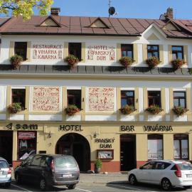 Hotel Panský dům，位于诺夫梅斯托纳马瑞夫的酒店