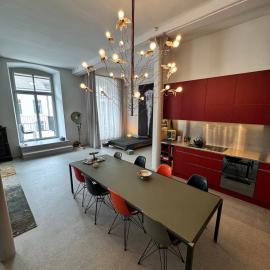 Design Loft in ehemaliger Spinnerei，位于梅尔斯的酒店