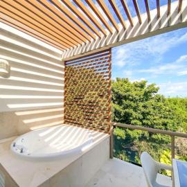 Quetzal Condos - Tulum Country Club Resort 2BR Home with Private Jacuzzi