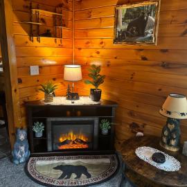 The Lazy Bear Cabin，位于Long Lake的酒店