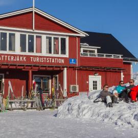 Katterjokk Turiststation，位于里克斯格伦森的酒店