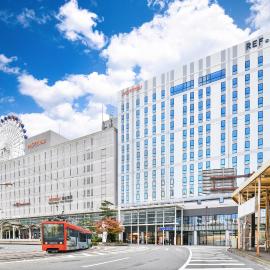 REF Matsuyama City Station by VESSEL HOTELS，位于松山的酒店