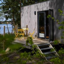 Tiny House Pioneer 2 - Salemer See，位于Salem的酒店