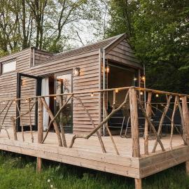 Ekko tiny house et sauna extérieur，位于菲利普维尔的酒店