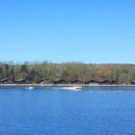 Sakin Lakefront Lodge at Pine Lake，位于康福斯的酒店