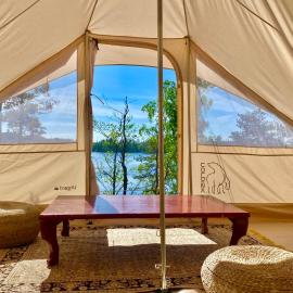 Mustikkalahti Tent & Breakfast，位于Lintusalo的酒店