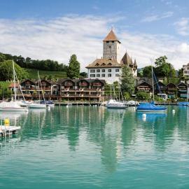 Hotel-Restaurant Seegarten-Marina，位于施皮茨的酒店