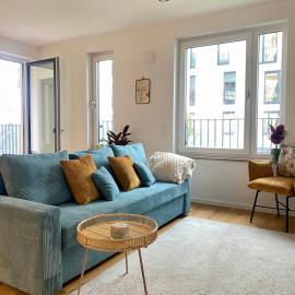 Apartment am Flughafen, Glasfaser-Internet, Waschmaschine，位于舍讷费尔德的酒店