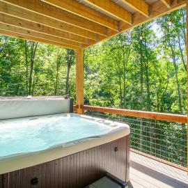 Townsend Gem: Retreat with Hot Tub & Fire Pit，位于汤森德的酒店