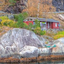 2 Bedroom Cozy Home In Vallavik，位于Bu的酒店
