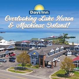 Days Inn by Wyndham Mackinaw City - Lakeview，位于麦基诺城的酒店