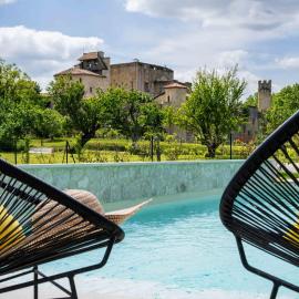 Logis L'Auberge de Larressingle，位于朗瑞斯格勒的酒店
