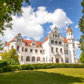Schloss Groß Lüsewitz，位于Sanitz的酒店