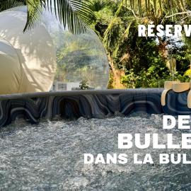 Nuit insolite dans une bulle avec spa privatif en Martinique!，位于Rivière-Salée的酒店
