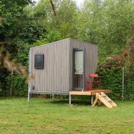 Sleep Space 1 - Green Tiny Spot Südpfalz，位于Rülzheim的酒店