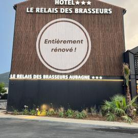 Hôtel Le Relais des Brasseurs - Aubagne，位于欧巴涅的酒店