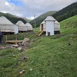 Sayakat Eco Camp，位于Kaji-Say的酒店