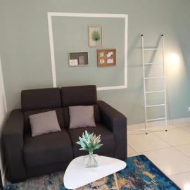 Almas Puteri Harbour Suite Johor Bahru Cosy Room 5 min to Legoaland Medini near 2nd Link by HomeSpace，位于Iskandar Puteri的酒店