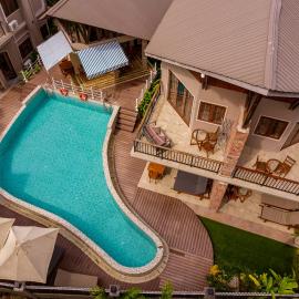 Villa Source D'Argent，位于拉迪格岛的酒店