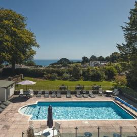 Stoke Lodge Hotel，位于Stoke Fleming的酒店