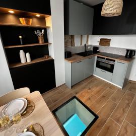 Piscine chauffée, Rouen centre, Maison atypique，位于鲁昂的酒店