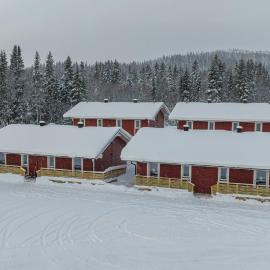Marsfjäll Mountain Lodge Stugor i Saxnäs，位于Saxnäs的酒店
