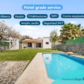 3BR Casa familiar con alberca y asador en Oaxtepec，位于瓦兹特佩克的酒店
