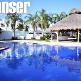 CASA con ALBERCA 8min A LA PLAYA AC y Pet friendly，位于Jarretadera的酒店