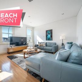 Aqua by the Sea - 1BR, Beachfront, Pool & Gym，位于Henley Beach的酒店