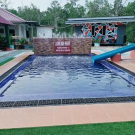 Lading Amas Resort，位于Rengit的酒店